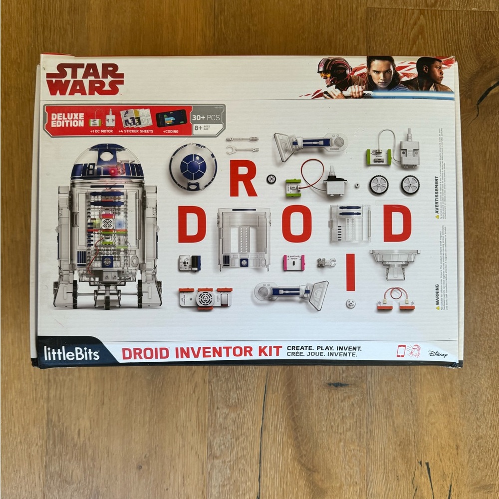 Star Wars Little Bits Droid Inventor Kit R2-D2 in box giftable price firm!